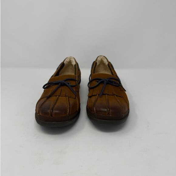 NWT UGG Chestnut HAYLIE Duck Boat Shoe Size 7.5 - Picture 2 of 8